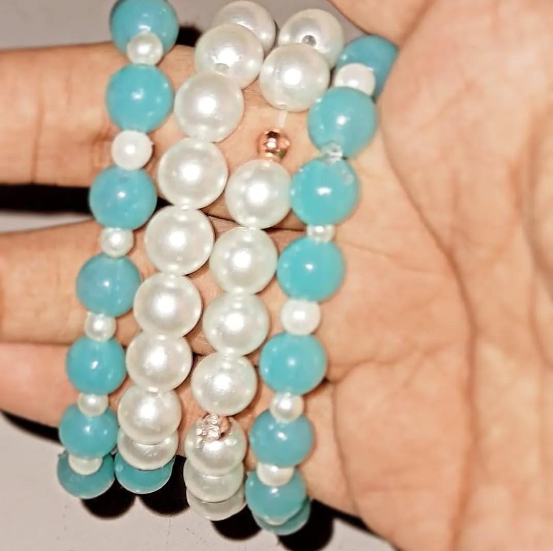 Mixed Pearl Bracelets